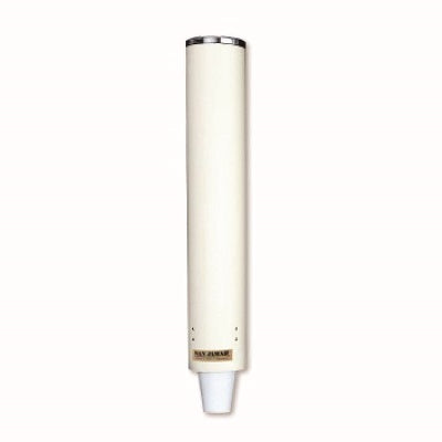 San Jamar C4210PFSD | Wall Mount Pull Type Foam Cup Dispensers | Unbreakable Polyethylene