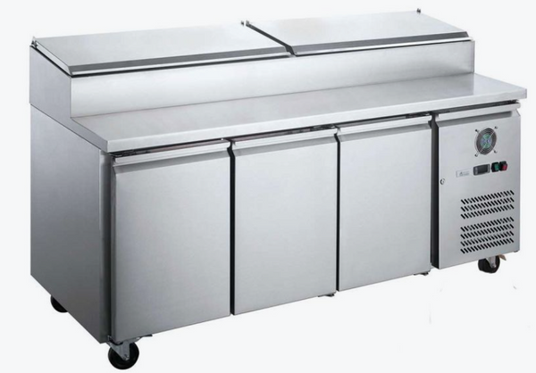 F.E.D XSS7C18S3V S/S I 3 Doors I Stainless Steel Counter I Sandwich Counter