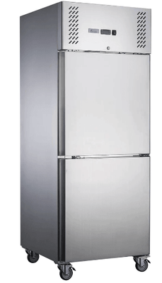 F.E.D XURC600S1V | Stainless Steel Fridge | Double Door Fridge | Upright Fridges
