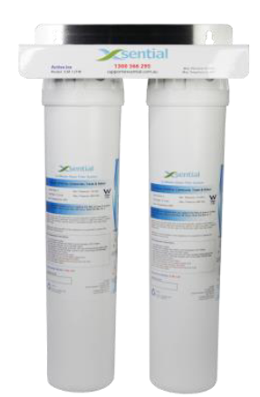 Xsential ICM-12TW I Twin I Cartridge I Triple Action I w/ PLV, Tube & Fittings I Water Filter Cartridge I Accessories