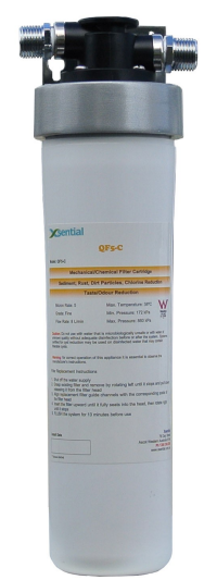 Xsential I QF5-CAL I Dual Action I With Aluminium Cap System I Under Sink Water Filter