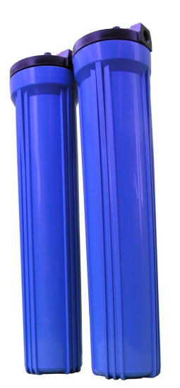 Xsential I TW-M2043 I Twin 1/2" I in/outlet I Water Filtration System I Cartridge I With Metal Bracket