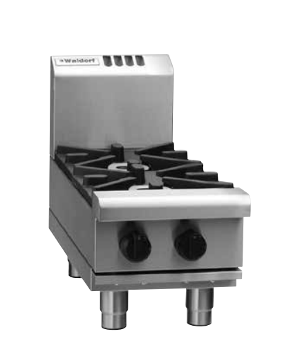Waldorf RNL8200G-B Gas Cooktop Low Back Version Bench Model