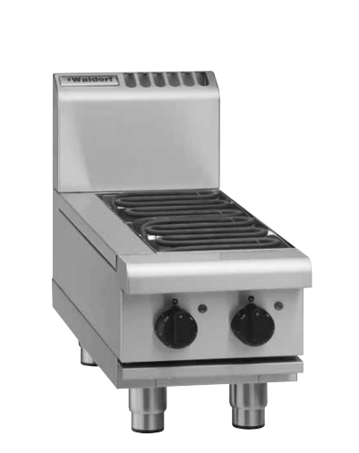 Waldorf RNL8203E-B Electric Cooktop Low Back Version Bench Model