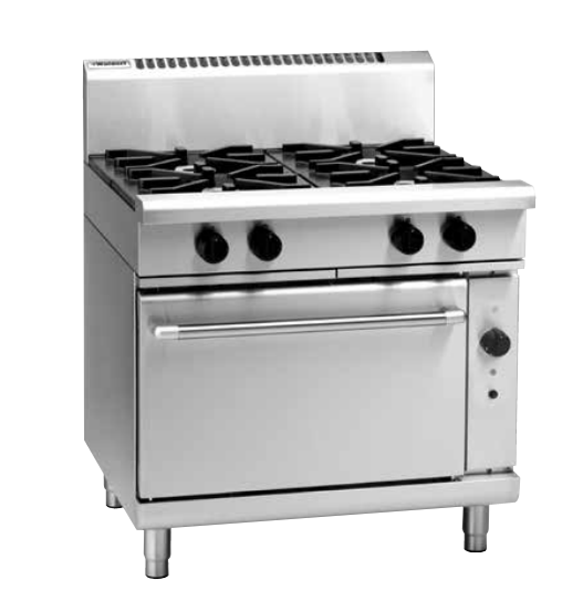 Waldorf RNL8910GEC Gas Range Electric Convection Oven Low Back Version