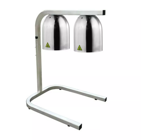 Ice HLB0002 Double Benchtop Heat Lamp