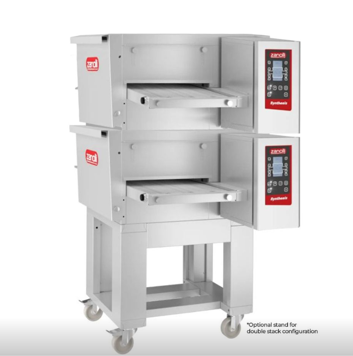 Zanolli 1SV4407C-2 Synthesis 16 Inch Gas Impingment Conveyor Oven Double Stack Configuration