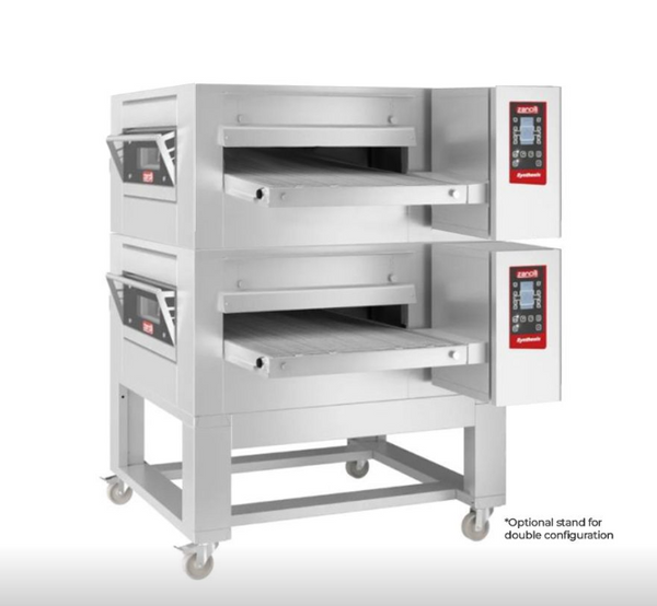 Zanolli 1SV4404C-2 Synthesis 26 Inch Gas Impingment Conveyor Oven Double Stack Configuration
