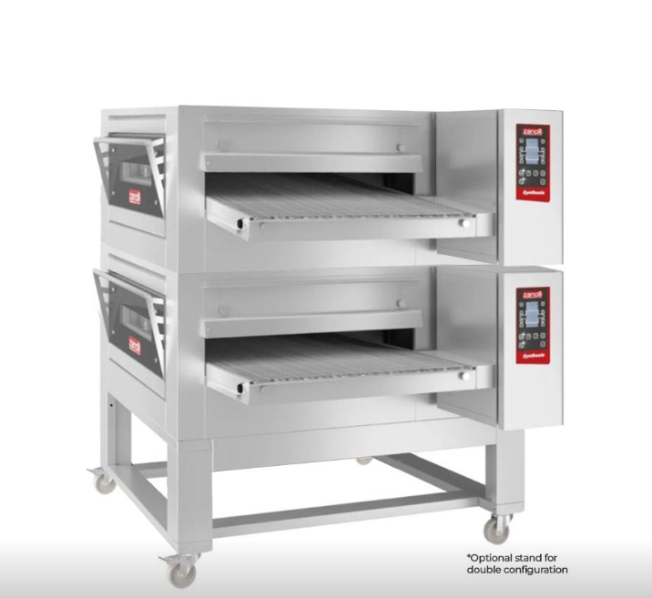 Zanolli 1SV4405C-2 Synthesis 32 Inch Gas Impingement Conveyor Oven Double Stack Configuration