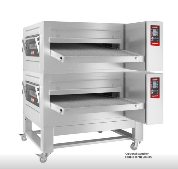 Zanolli 1SV4503C-2 Synthesis 40 Inch Gas Impingement Conveyor Oven Double Stack Configuration