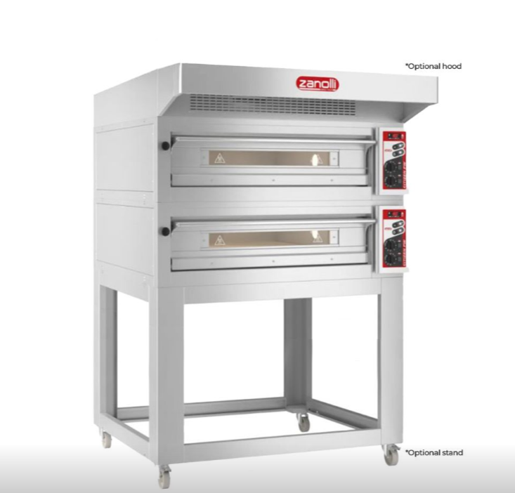 Zanolli CTM9E02A Citizen PW 9+9 Series Electric Double 9 Pizza Deck Oven