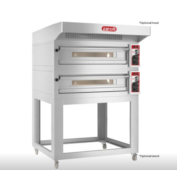 Zanolli CTM9E02A Citizen PW 9+9 Series Electric Double 9 Pizza Deck Oven