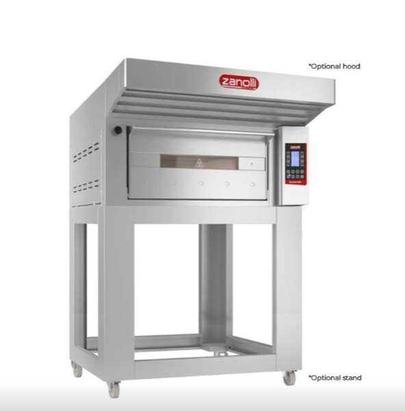 Zanolli POM2E06A-1 Teorema Polis 2 Tray Single Bakery Deck Oven