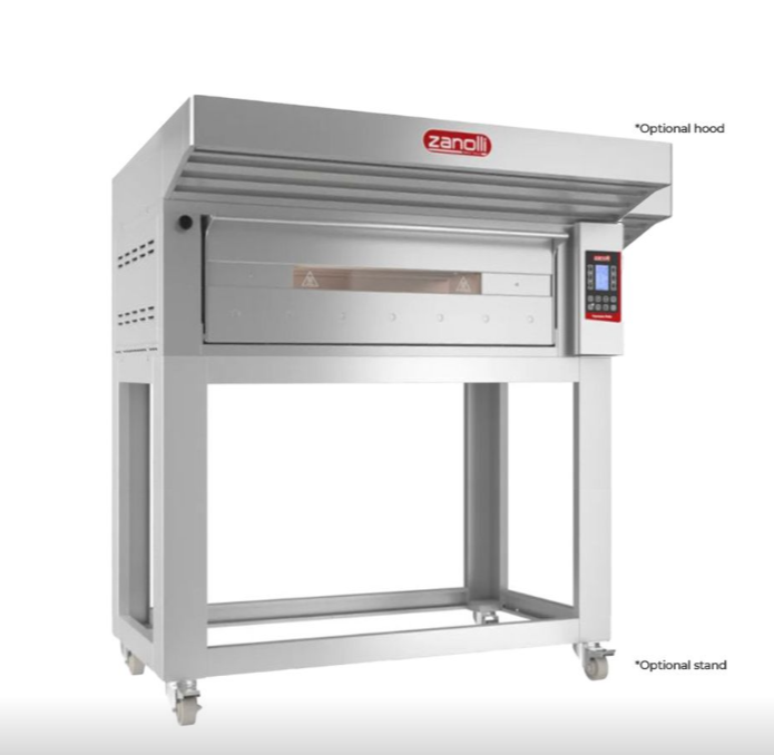 Zanolli POM3E06A-1 Teorema Polis 3 Tray Single Bakery Deck Oven