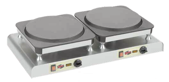 Neumärker NEE-12-40920 I Non Stick Crepe Pan | Double Plate I Crepe Skillet
