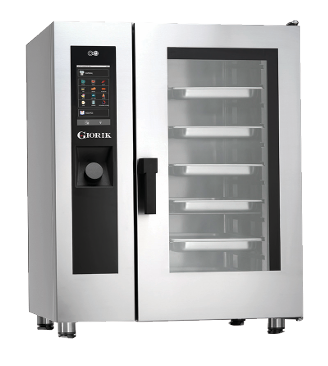 Giorik SEHE101WT.RO | ELECTRIC COMBI OVEN | 10 Tray Electric Combi Oven with RO