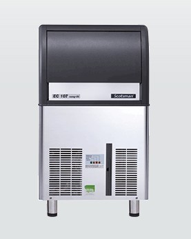 Scotsman ECM 107 AS OX EcoX & XSafe | 51kg Ice Maker | Self Contained Gourmet Ice Maker | 23kg storage