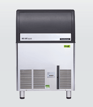 Scotsman ECM 127 AS OX EcoX & XSafe | 74kg Ice Maker | Self Contained Gourmet Ice Maker | 39kg Storage