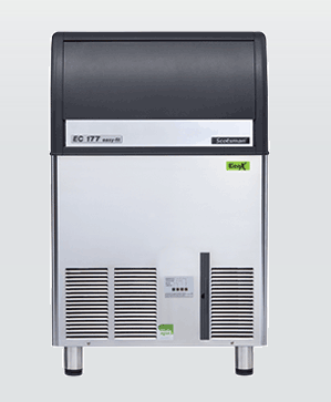Scotsman ECM 177 AS OX EcoX & XSafe | 83kg Ice Maker | Self Contained Gourmet Ice Maker | 48kg Storage