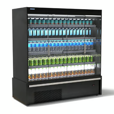 Hussmann H2TMDS-19 Self-Contained Multideck Glass 3-Door Chiller
