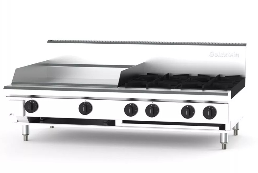 Goldstein PFB24G4-X 1220mm I Gas Stove I Boiling Tops I 4 Burners Gas Stove