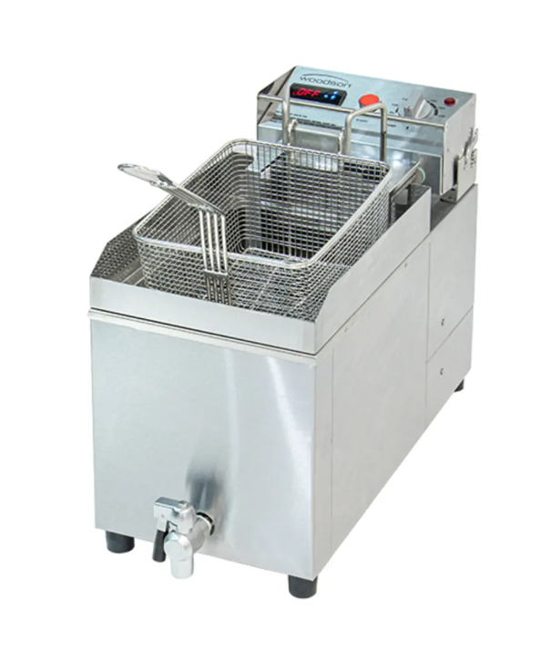 Woodson W.FRSA110 Countertop Digital Auto lift Fryer 11 Liter