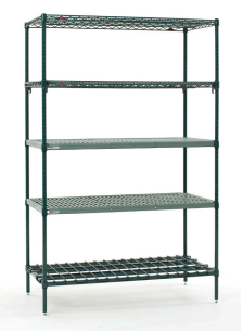 Metro PR.5T74.1830 | Super Erecta PRO| 18” x 30” | 5 Tier | Polymer Mat Shelving