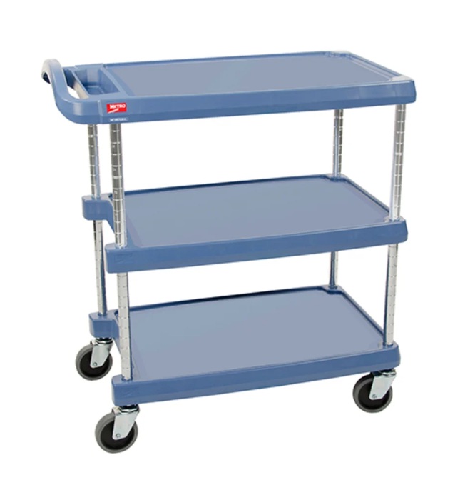 Metro ME.MY2030.34.BU | "My Cart "| 3 Tier | Medium Polymer Cart