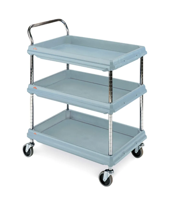 Metro ME.BC2030.3D.MB | 3 Tier | Deep Ledge | Utility Cart | Polymer Utility Cart
