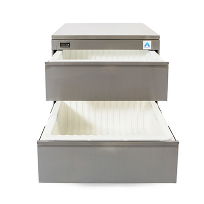 Adande VCR2.CW | Rear Engine | Solid Work Top | Double Dual | Temperature Drawer | Double Drawer