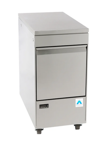 Adande VCC1.GCW | Compact Dual |Standard Castor | Solid Work Top | Temperature Drawer| Single Drawer