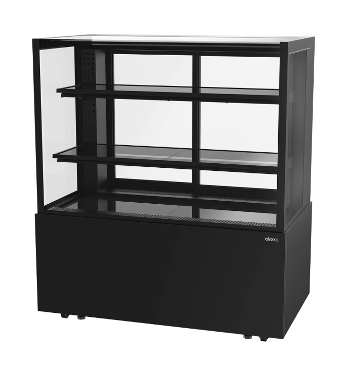 Airex AXR.FDFSSQ.12 | 1200 Series |1200mm | Freestanding Refrigerated Square | Food Display Fridge