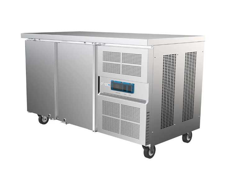 Airex AXR.UCGN.2 | Two Solid Door | 184L | Undercounter Refrigerator | Undercounter Fridge