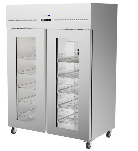 Airex AXR.URGN.2G Double Glass Door Upright Fridge - 814L