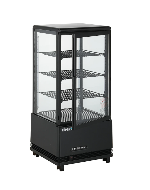 Airex AXR.MECT.1.0966 | Single Door | Countertop | 78L | Upright Merchandiser Fridge | Display Fridge