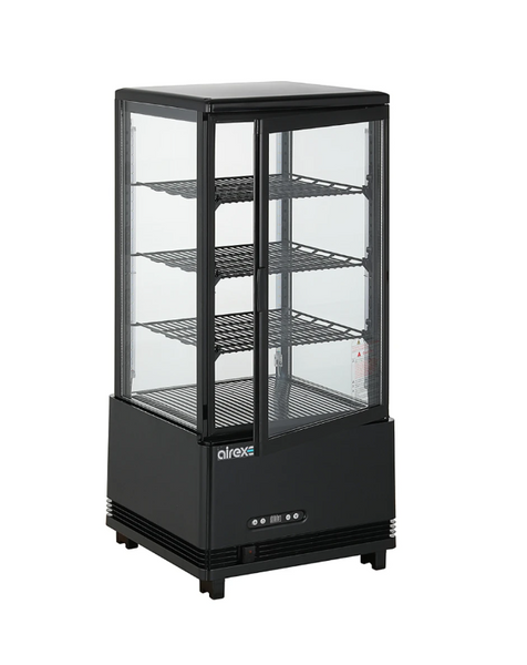 Airex AXR.MECT.1.0966 | Single Door | Countertop | 78L | Upright Merchandiser Fridge | Display Fridge