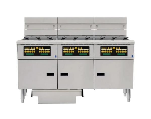 Anets FDAEP314C Platinum Series Electric Fryer with Computer Control - 3 Filter Drawers