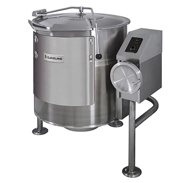 Cleveland KEL25T-OPT Electric Tilting Mounted Kettle - 100 Liter with TD2 CHS Options