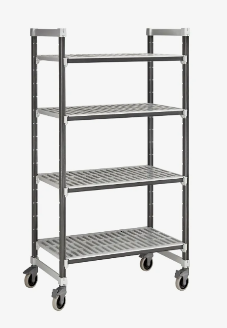 Cambro EXMU246070V4 Elements 4 Tier Vented Mobile Units