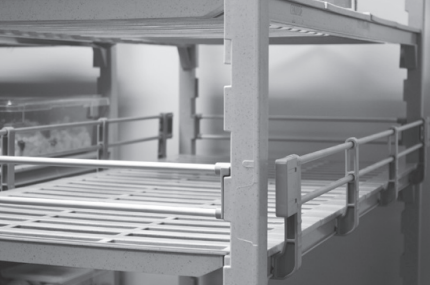 Cambro CPR36S Camshelving Single Side Rail Kits
