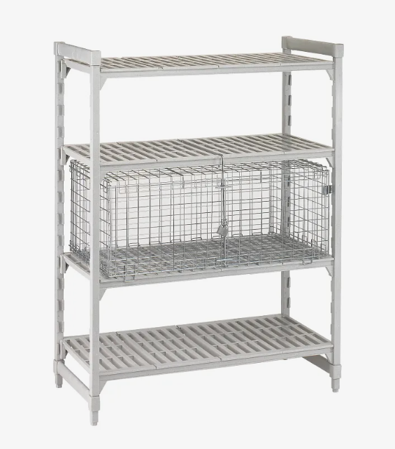 Cambro CSSC244818 Camshelving Single Shelf Security Cage