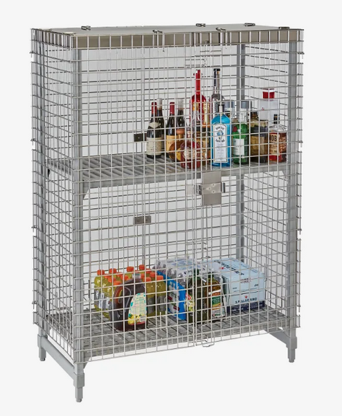 Cambro CPU244864SUPKG Camshelving Full Wrap Stationary Security Cage
