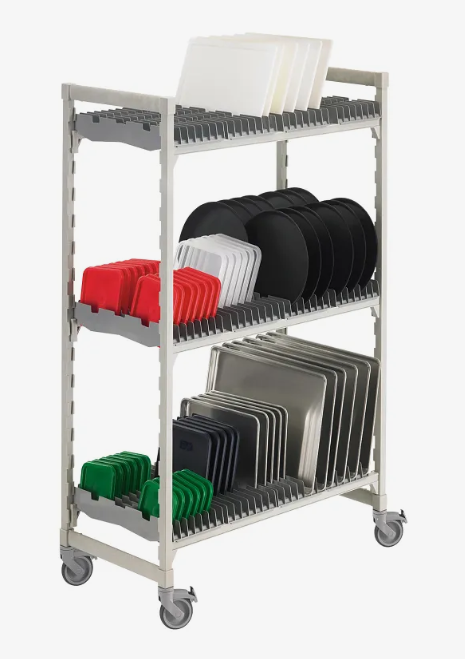 Cambro CPMU244875DRPKG Camshelving Tray Drying Rack Mobile Units