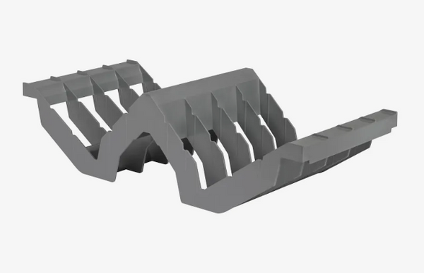 Cambro CSDR84 Camshelving 8 Slot Angled Dome Drying Cradle I Case of 4