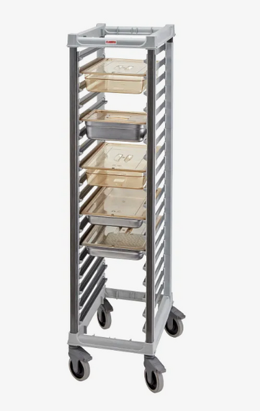 Cambro UGNPR11F18 Camshelving GN 1/1 Food Pan Trolleys - 18 pans