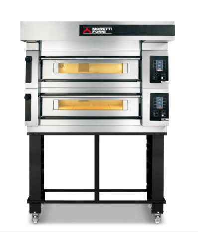 Moretti COMP S50E/2A/S I Double Deck Pizza Oven I Stand I 355kg