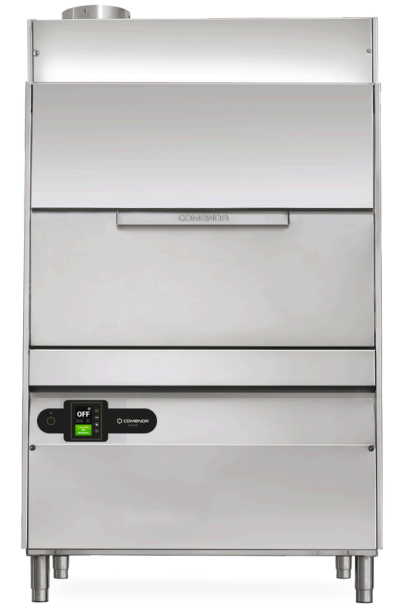 Comenda GE1005RCD-CRC Platinum Line Front Loading Utensil Washer with CRC Heat recovery condensing hood I 1500 mm