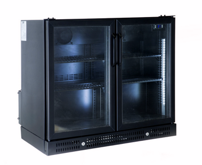 Williams Refrigeration HTB2GBHC Topaz 2 Door | Bottle Cooler | Black