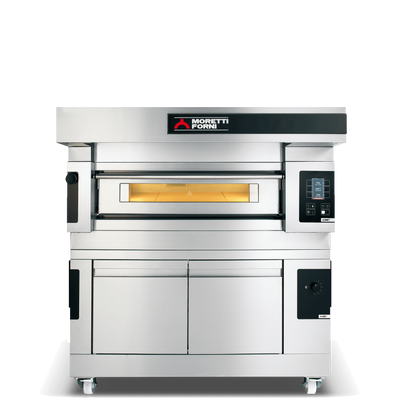 Moretti COMP S100E/1A/L | serieS Single Deck Bakery Oven on Prover