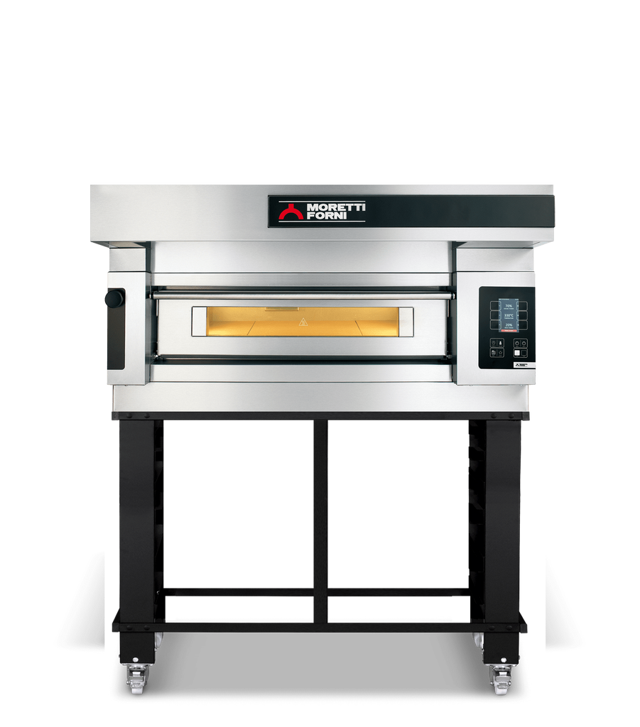 Moretti COMP S120E/1A/S|serieS Single Deck Bakery Oven on Stand